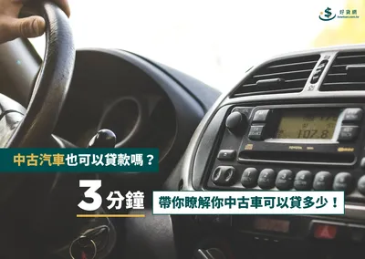 二手車貸款試算：月付金公式、利率行情與可貸額度（2026）