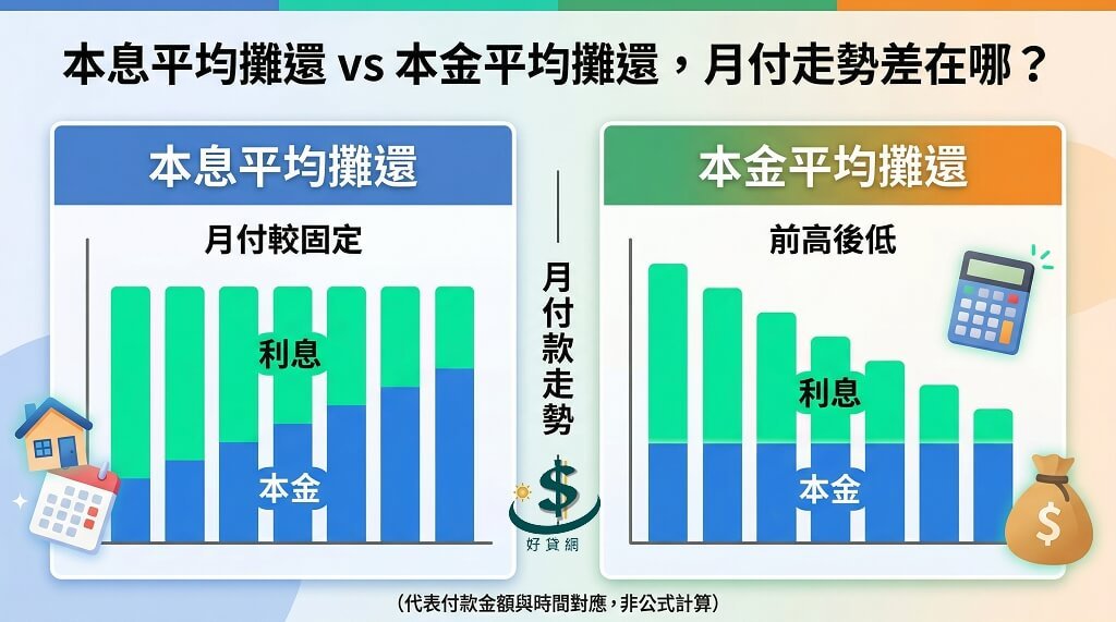 amortization-vs-equal-principal-payment-trend