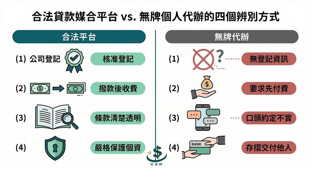legal-loan-platform-vs-illegal-broker-comparison