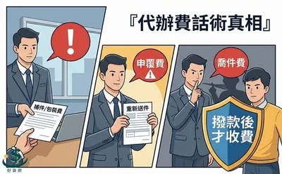 貸款沒過還要付代辦費？揭開不肖業者的申覆費與喬件費話術