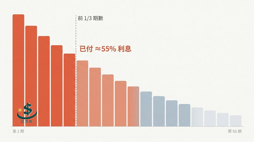 rule-of-78-interest-distribution-chart