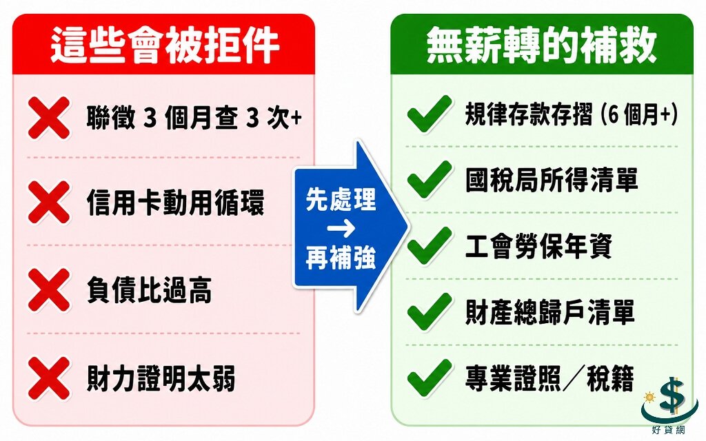 usedcar-loan-rejection-checklist